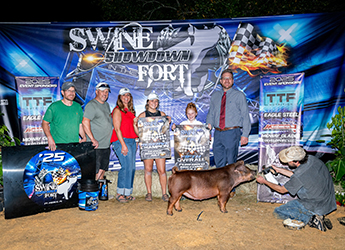 Reserve Duroc & Fifth Overall Breeding Gilt
2025 Swine In The Fort, FL