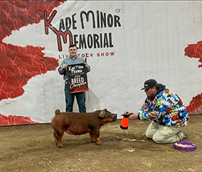 Champion Duroc
2025 Kade Minor Memorial